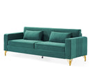 Aesthetic 3 Seater Couch With Classic Modern Appeal And Luxurious Soft Comfort by HouseOfZazla