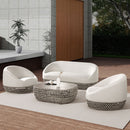 Willow - Upholstered Patio Deep Seating Sofa by HouseOfZazla