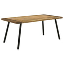 Governess - Rectangular Dining Table - Natural by HouseOfZazla