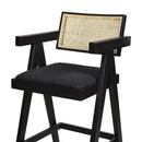 Milan - Modern Webbing Back Stool With Arms (Set of 3) by HouseOfZazla