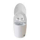 Unique Smart Toile With Built In Bidet, Auto Open / Close Seat, Foot Sensor, LED Display, Night Light, Warm Water & Dryer Ceramic