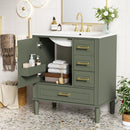 Traditional Bathroom Vanity Set With Soft Close Doors by Unique Piece Furniture