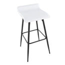 Ale - Contemporary Fixed-Height Bar Stool (Set of 2) by HouseOfZazla
