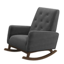 Demetrius - Mid-Century Modern Rocking Chair by HouseOfZazla