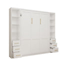Folding Vertical Murphy Wall Bed by HouseOfZazla