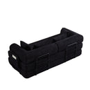 Convertible Sleeper Sofa Bed With Cylindrical Pillow by HouseOfZazla