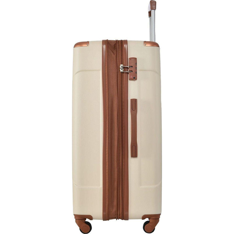 Hardshell Luggage Sets 3 Pcs Spinner Suitcase with TSA Lock Lightweight 20"24"28"