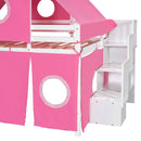 Loft Bed With Tent And Tower by HouseOfZazla