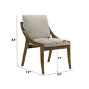Danzel - Side Chair (Set of 2) - Gray / Vintage Oak by Unique Piece Furniture