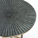Drake - 2 Piece Nesting Table - Antique Nickel / Antique Copper by HouseOfZazla