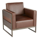 Drift - Industrial Lounge Chair - Espresso by HouseOfZazla