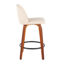 Toriano - Mid Century Modern, Counter Stool (Set of 2) by Unique Piece Furniture