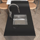 Stainless Steel Kitchen Sink, 18"x18" Single Bowl Undermount by HouseOfZazla