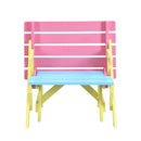 Kids Multi-Functional Arm Chair, Table With 2 Benches All-In-One Set by Unique Piece Furniture