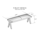 Chad - Bench - Brown / Tan by Unique Piece Furniture