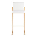 Fuji - Contemporary Design High Back Barstool