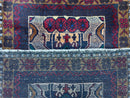 3 X 5 Vintage Handmade Tribal Wool Rug Balouchi Rug Afghan Rug Red Beige Nice