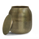 Griffen - Handcrafted Metal Storage Accent Table by Unique Piece Furniture