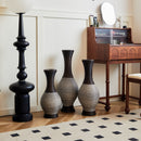 Tall Designer Floor Vase With Elegant 2 Tone by HouseOfZazla