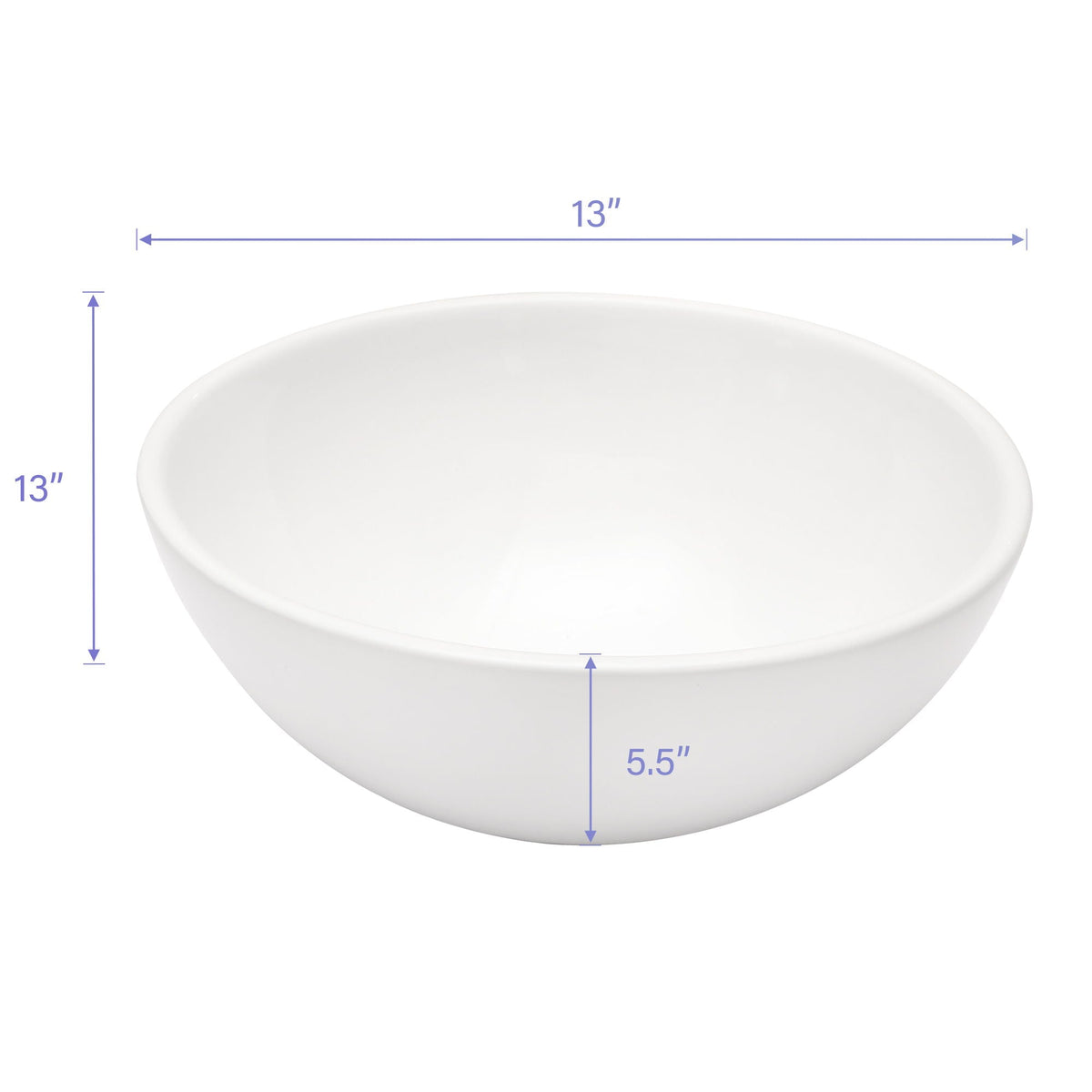 Modern Ceramic Circular Vessel Bathroom Sink, photo 10 of 16