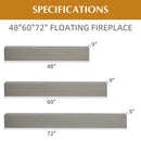 Fireplace Mantel Floating Shelf For Home Decor