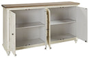 Roranville - Accent Cabinet - Antique White