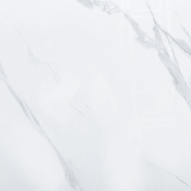 A modern minimalist style white marble patterned coffee table with golden metal legs. Computer desk. Game table. Tea table. CT-XX