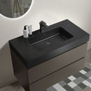 Alice - Bathroom Vanity With Sink, Large Storage Wall Mounted Floating Bathroom Vanity For Modern Bathroom, One-Piece Sink Basin Without Drain And Faucet by HouseOfZazla