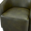 Ardena - Modern Swivel Barrel Chair by HouseOfZazla