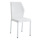 Luxury Simple High Resilience Dining Chair With Metal Legs by HouseOfZazla
