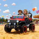 Electric Car With Remote Control, Colorful LED Lights, USB & MP3 by HouseOfZazla