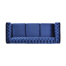 Chesterfield Style 3 Seater Sofa With Deep Button Tufting by HouseOfZazla