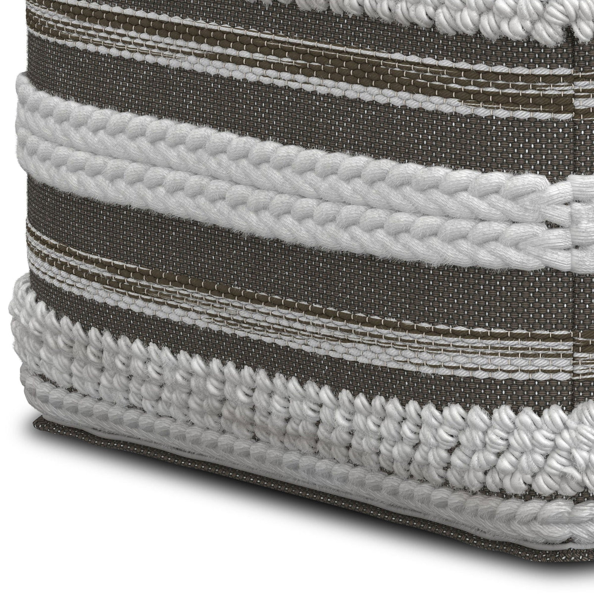 Sommer - Handcrafted Square Pouf, photo 13 of 14