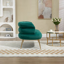Accent Chair, leisure chair with Golden feet