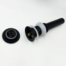 Waterfall Spout Bathroom Sink Single Handle Faucet with Pop-Up Drain