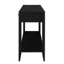 U_STYLE 60" Painted Console Table with 3 Drawers