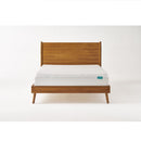 Okioki Mid-Century Wood Bed by HouseOfZazla