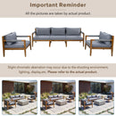 3 Piece Outdoor Sectional Sofa Set