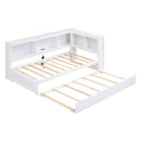 Daybed With Trundle, Storage Cabinets, USB Ports by HouseOfZazla