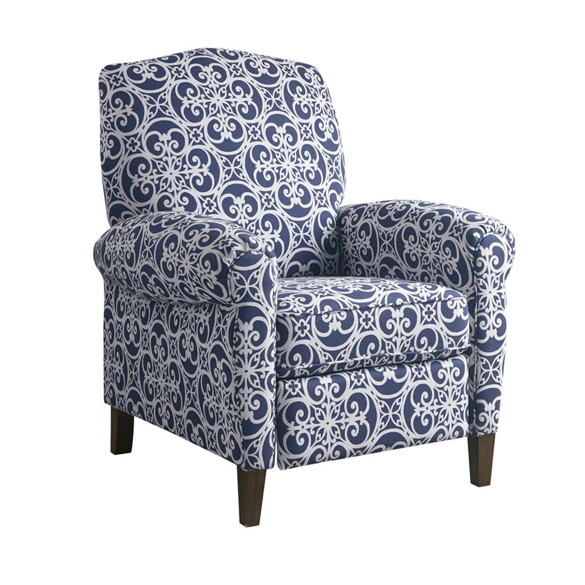 Kirby Transitional Push Back Recliner Chair, photo 13 of 18
