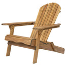 Folding Adirondack Chair Wooden Accent Furniture Lounge Chair by HouseOfZazla