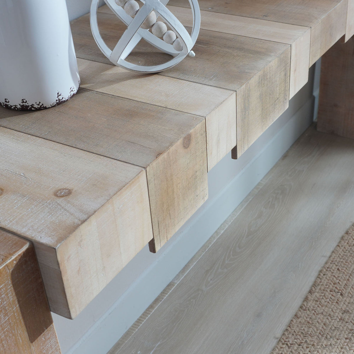 Modern Rustic Table With Sculpted Block Design, photo 18 of 29
