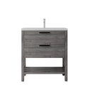 36 Inch Freestanding Bathroom Vanity with Sink, Soft-Close Drawer, Ceramic Sink, Plywood by HouseOfZazla