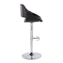 Adjustable Bar Stools Set of 2 with Swivel Function by Unique Piece Furniture