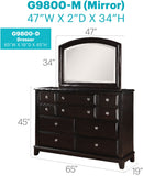 Ashford - Dresser - Cappuccino by HouseOfZazla