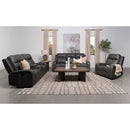 Forrest - Recliner Chair With Tufted Upholstery - Gray by HouseOfZazla