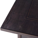 Aluminum 42-in Square Propane Fire Table with Beads, Covers and Lid