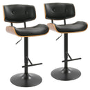 Lombardi - Mid Century Modern Adjustable Barstool by HouseOfZazla
