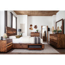 Tolt River - Queen 4 Piece Storage Bedroom Set - Walnut Brown by HouseOfZazla