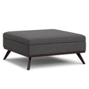 Owen - Multifunctional Square Coffee Table Storage Ottoman by HouseOfZazla